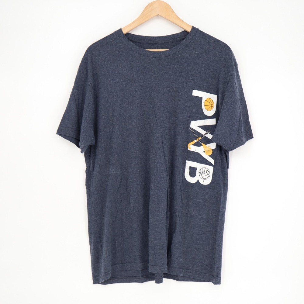 Imperial PVYB T-Shirt Mens Large Midnight Navy Short Sleeve Crew Neck Pullover
